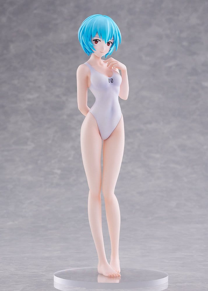 Rebuild of Evangelion POP UP PARADE L Rei Ayanami Langley Beach Queens One-Piece Style Ver