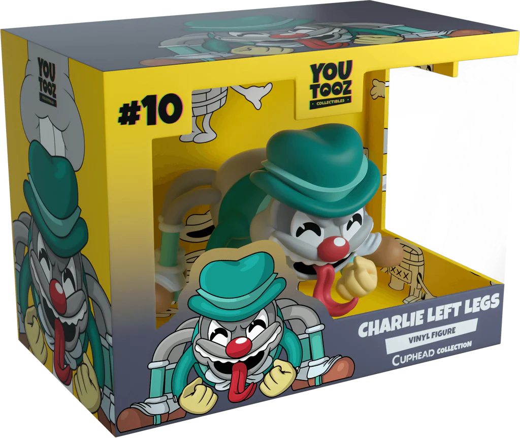 Cuphead Charlie Left Legs Youtooz Vinyl Figure