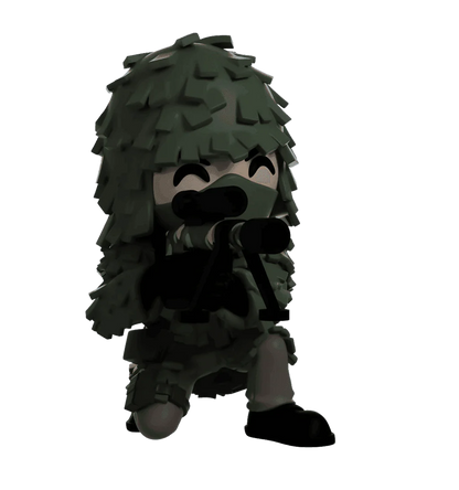 Call of Duty Ghillie Suit Sniper Youtooz Vinyl Figure