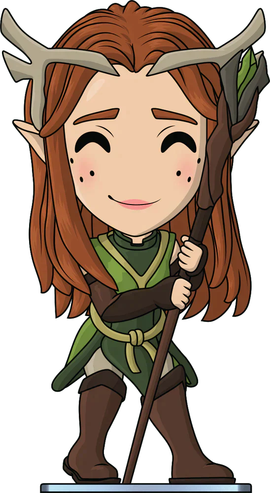 Keyleith Figure The Legend Of Vox Machina Keyleth Youtooz Vinyl Figure – Anime Emporium