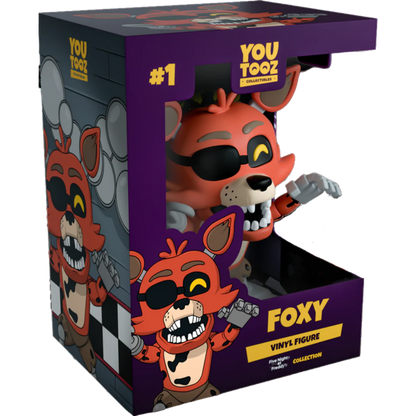 Five Nights At Freddys - Foxy Flocked Youtooz Vinyl Figure