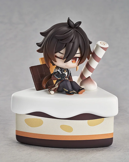 Genshin Impact Wondrous Travels Series Statue Zhongli Chibi