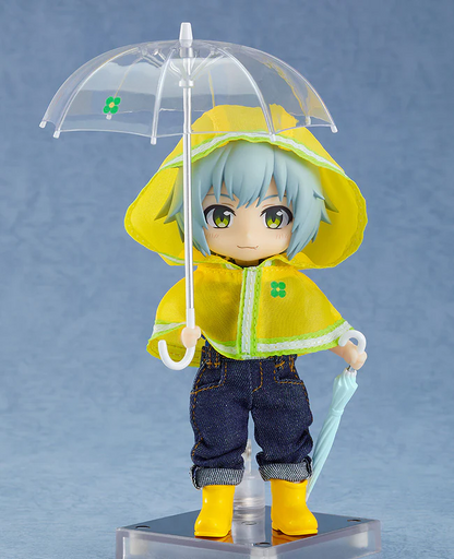 Rain Poncho - Yellow Nendoroid Figure Doll Outfit Set