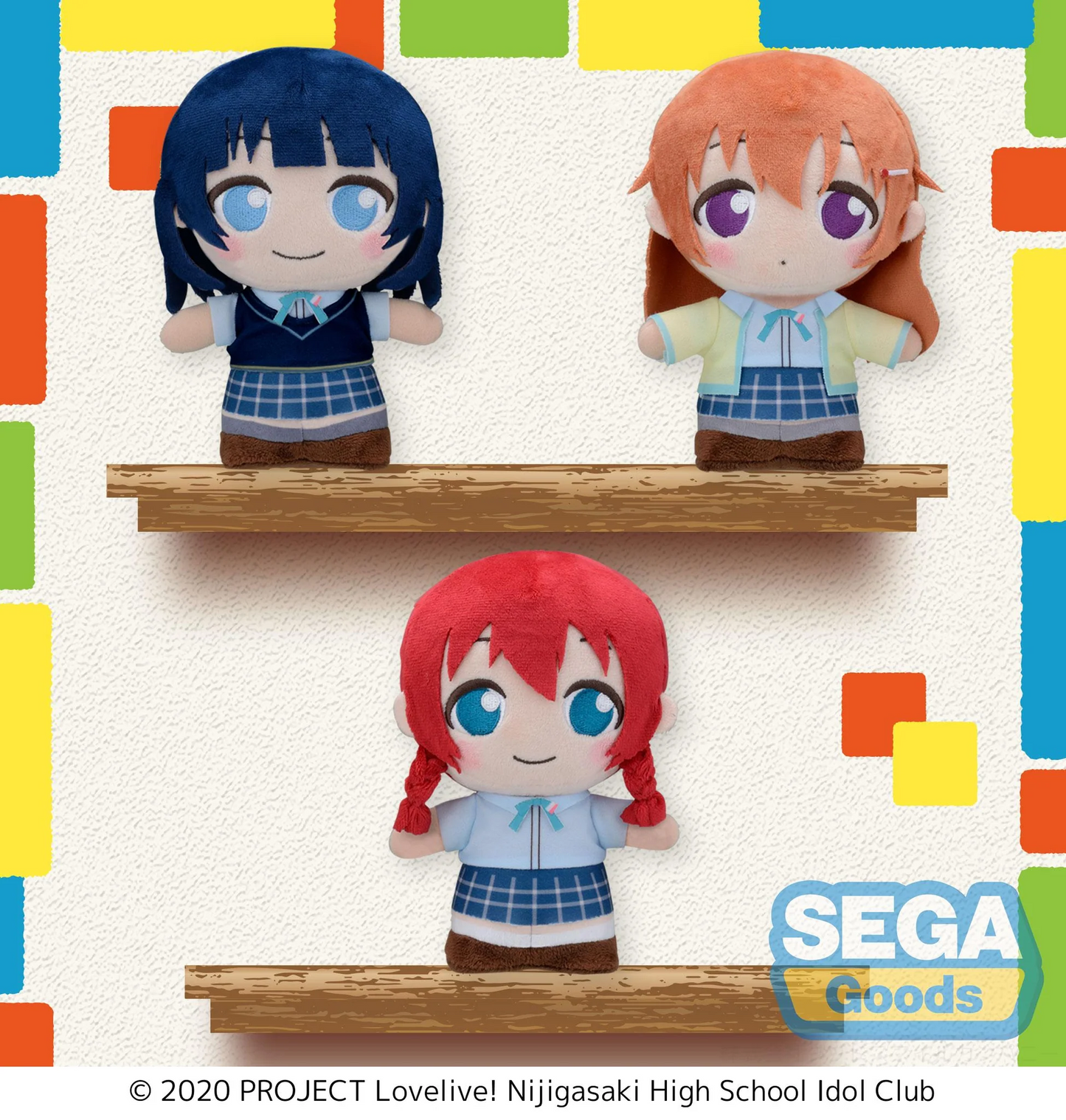 Love Live! Nijigasaki!  Moipon Plush Third Year Summer Uniform